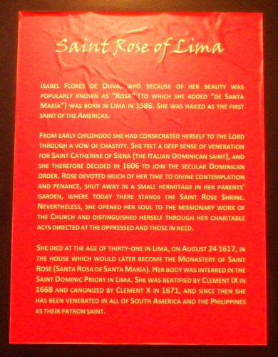 Museo del Convento de Santo Domingo Nuestra Se&ntilde;ora del Rosario.